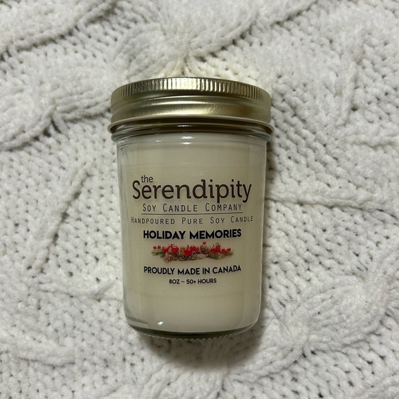 Serendipity candle company Other - The Serendipity Soy Candle Company  
Holiday Memories Scented Candle